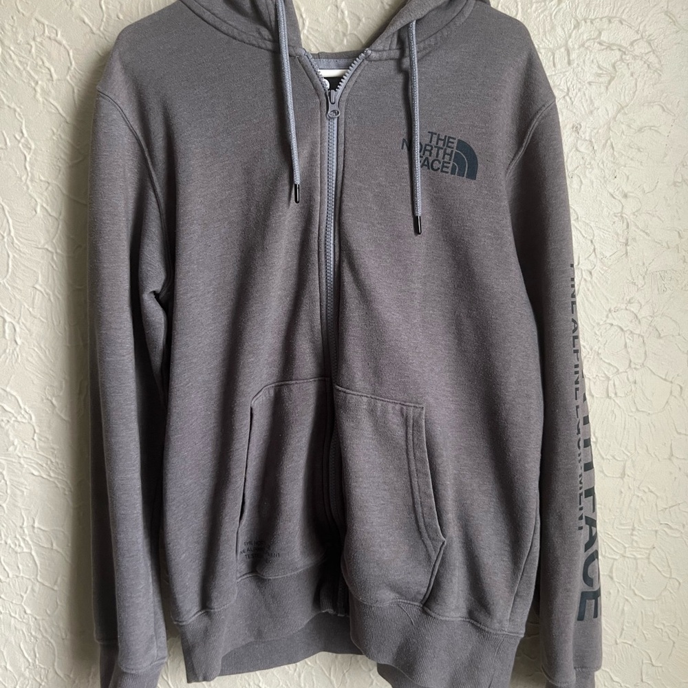 The North Face Charcoal Full-Zip Jacket